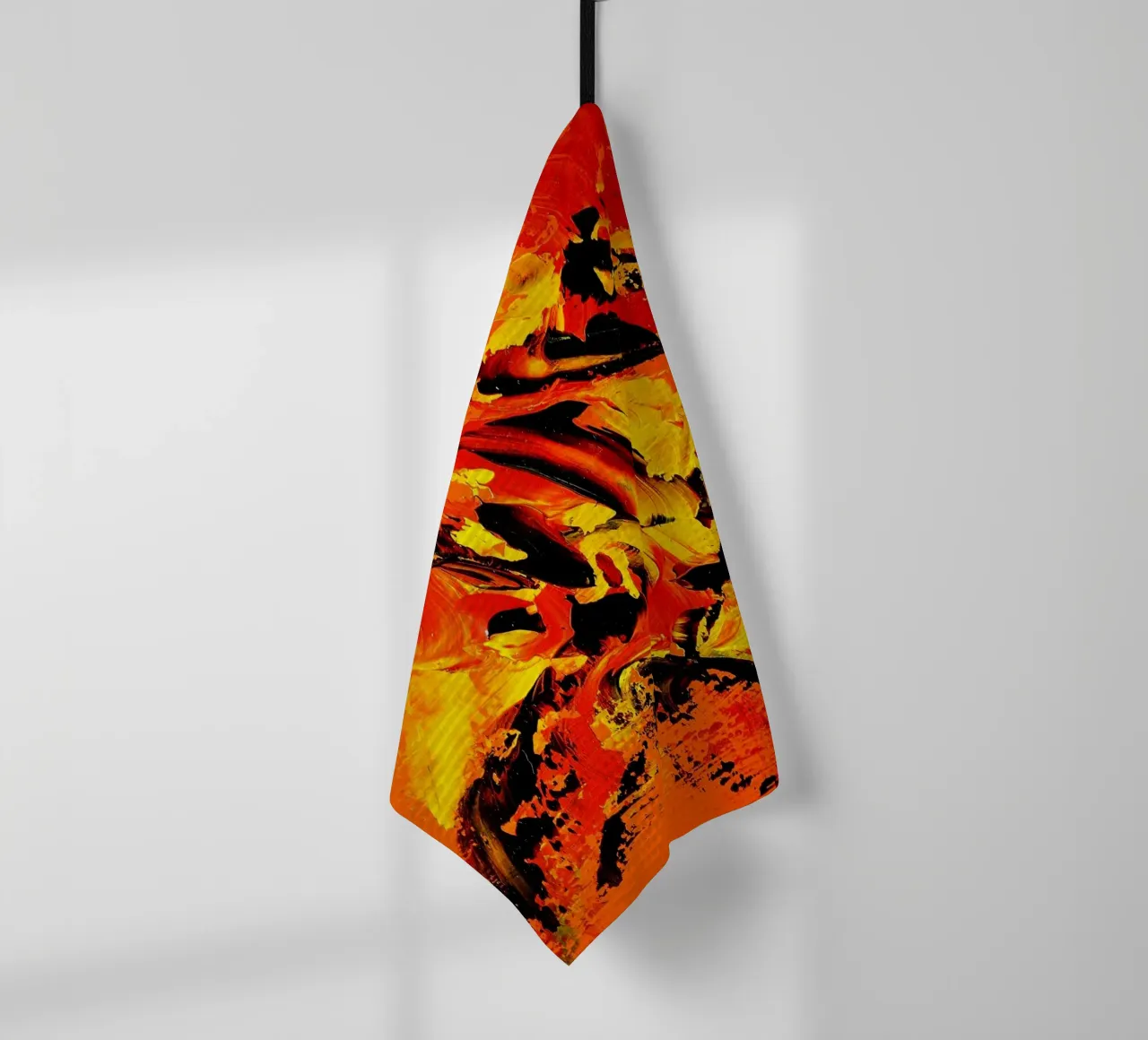 MESSAGE FROM THE HEART 11 canovaccio da cucina da Thierry Vobmann Abstract painting