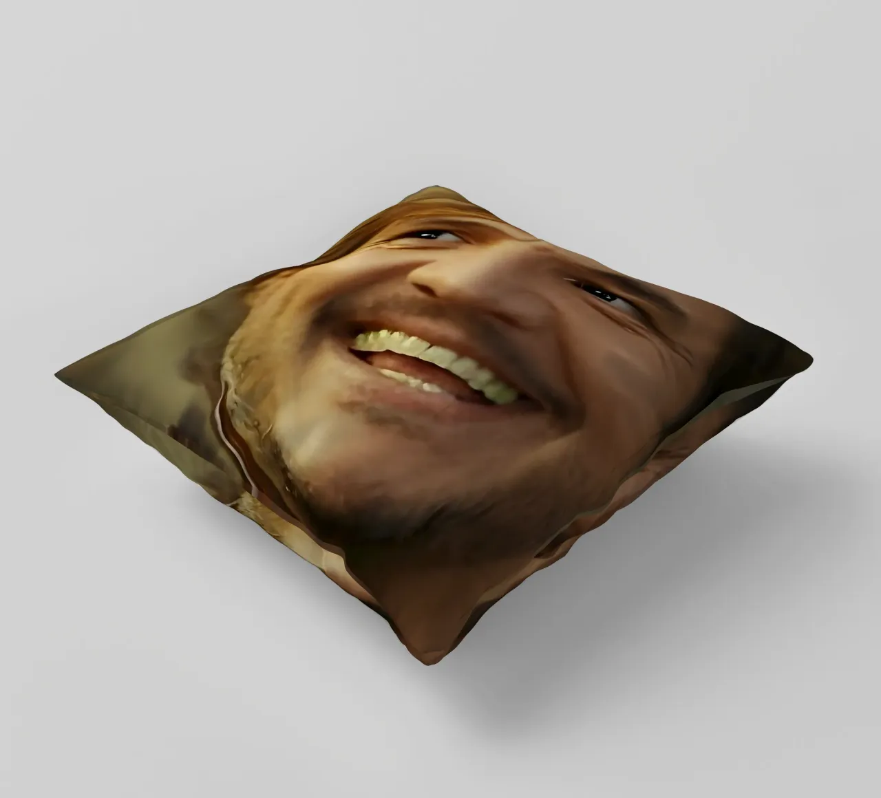Pedro meme cuscino da Low poly art