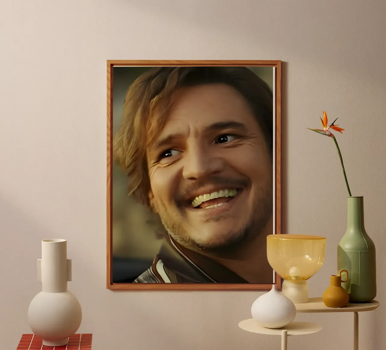 Pedro meme alu-dibond by Low poly art