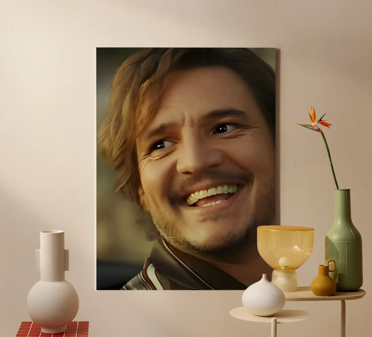 Pedro meme canvas by Low poly art