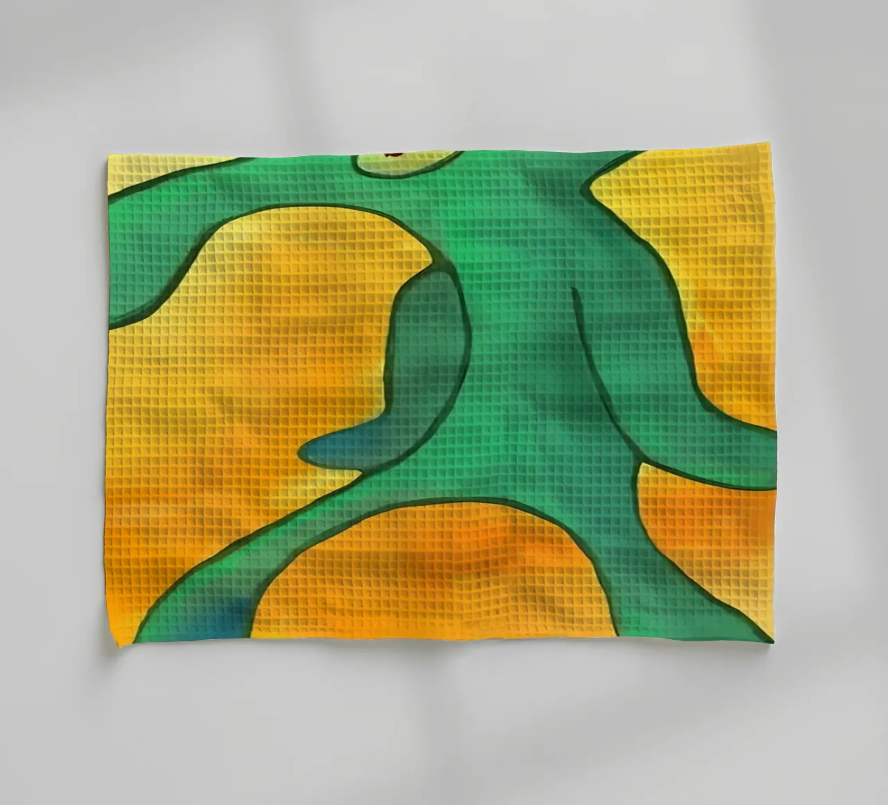 Squidward Tentacles canovaccio da cucina da Low poly art