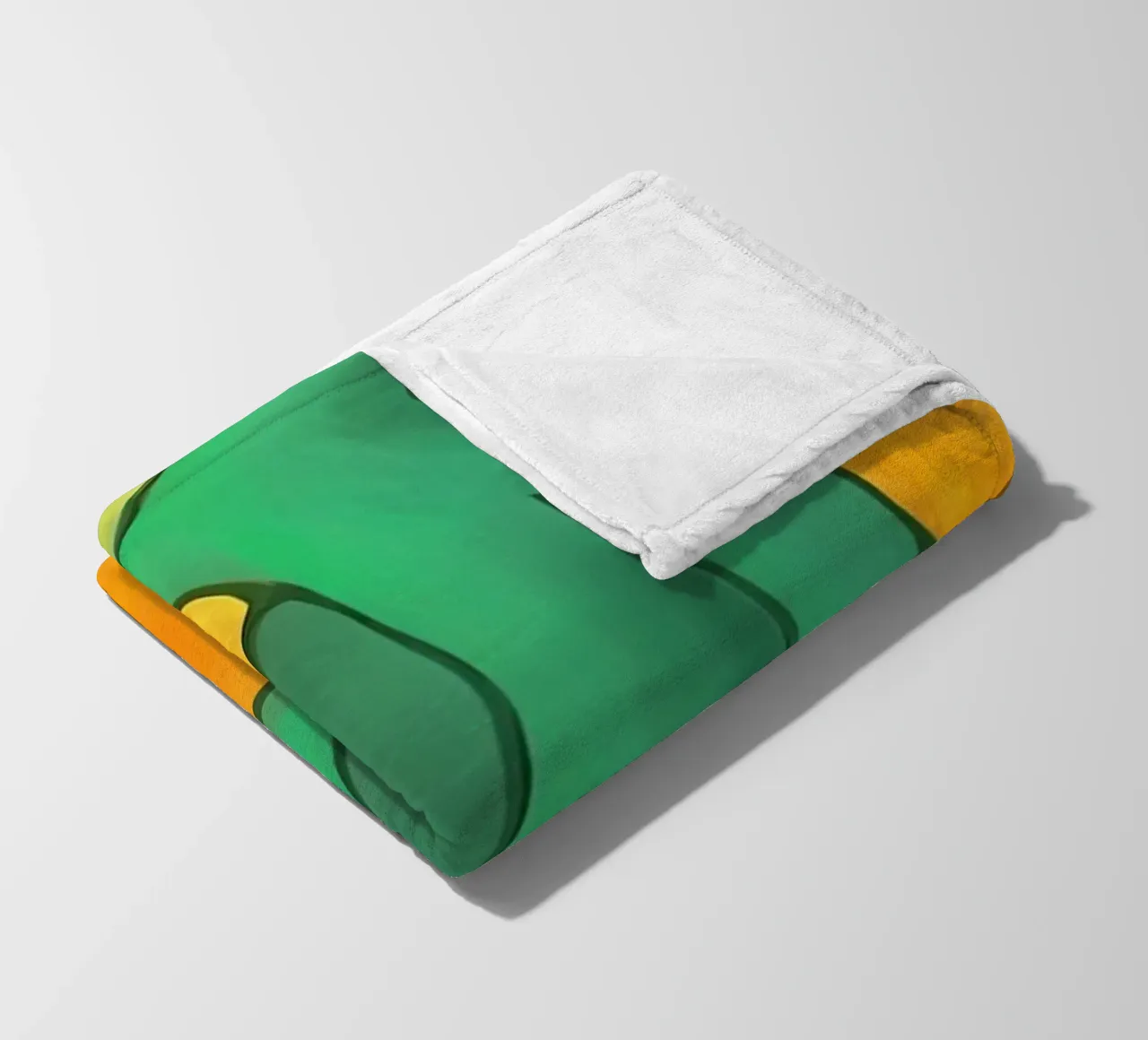 Squidward Tentacles coperta in pile da Low poly art