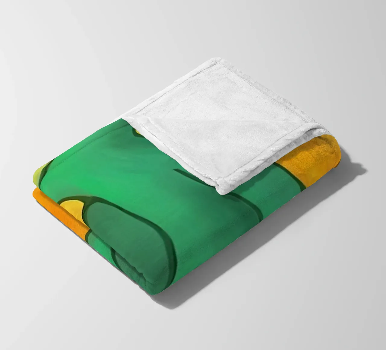 Squidward Tentacles coperta in pile da Low poly art