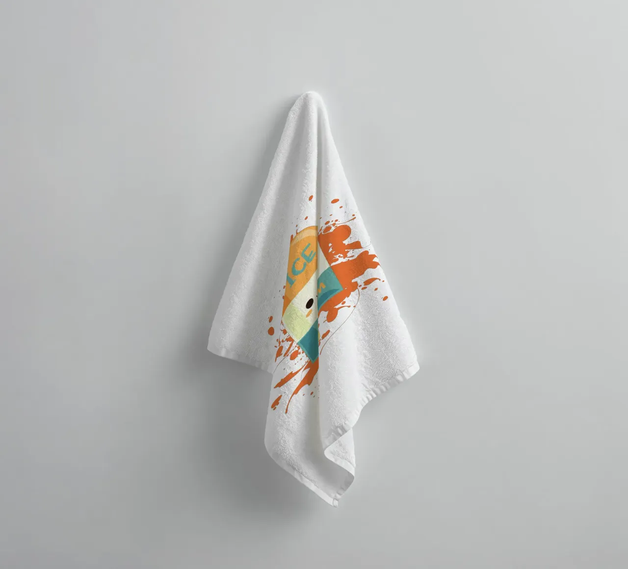 ICE DREAM towel by ArtDesign by KBK