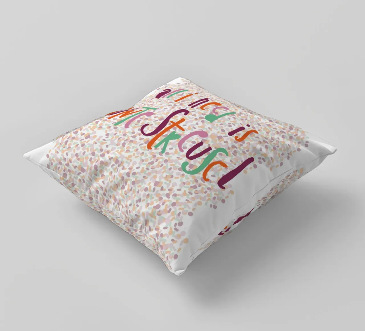 All I need is bunte Streusel cuscino da maramirage