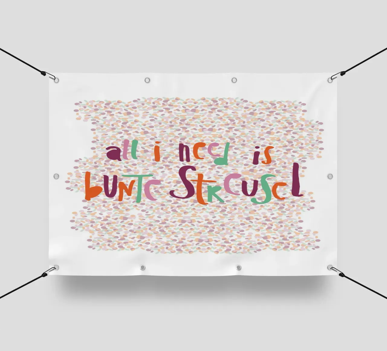 All I need is bunte Streusel telo in pvc da maramirage