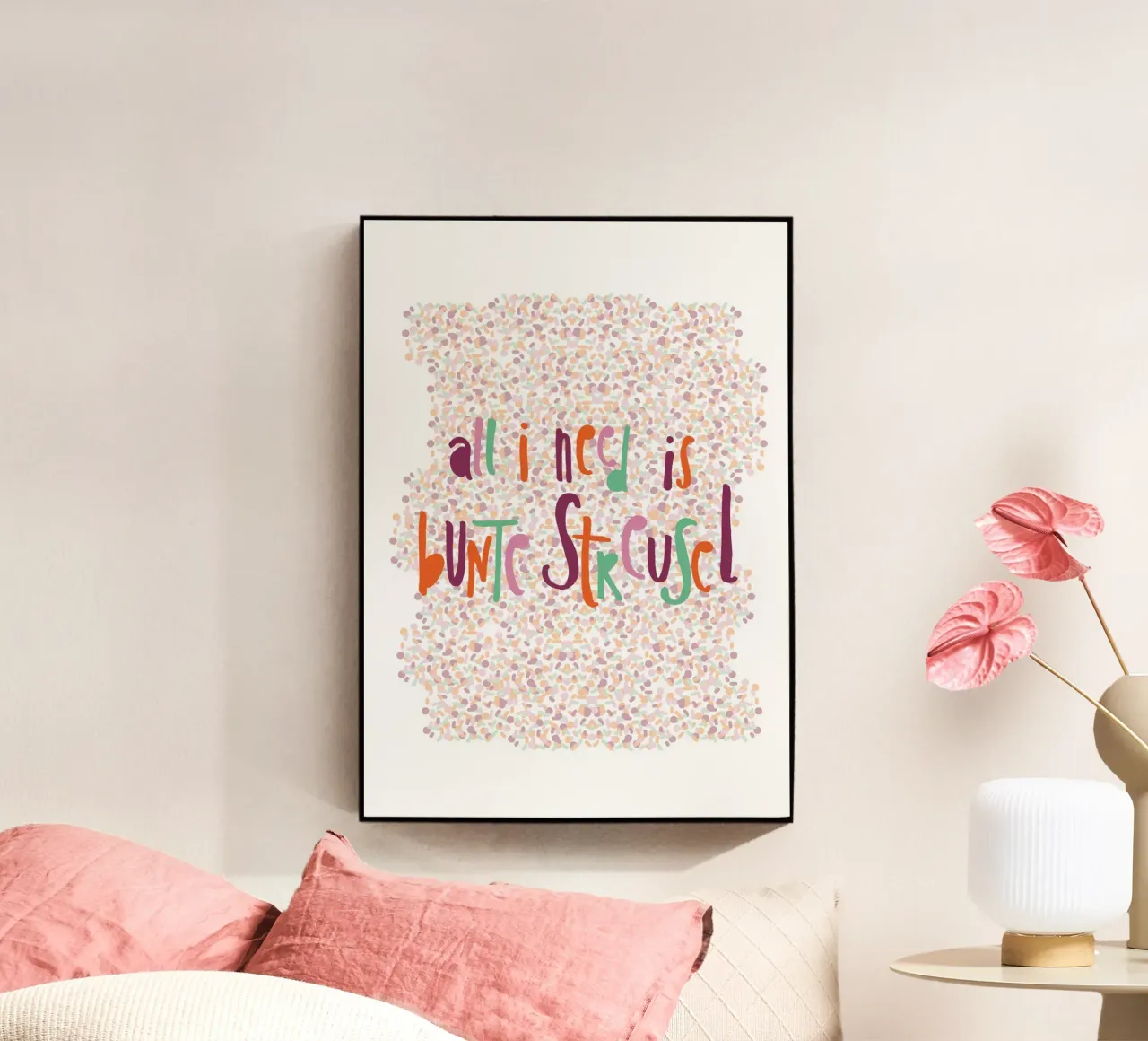 All I need is bunte Streusel plexiglass da maramirage