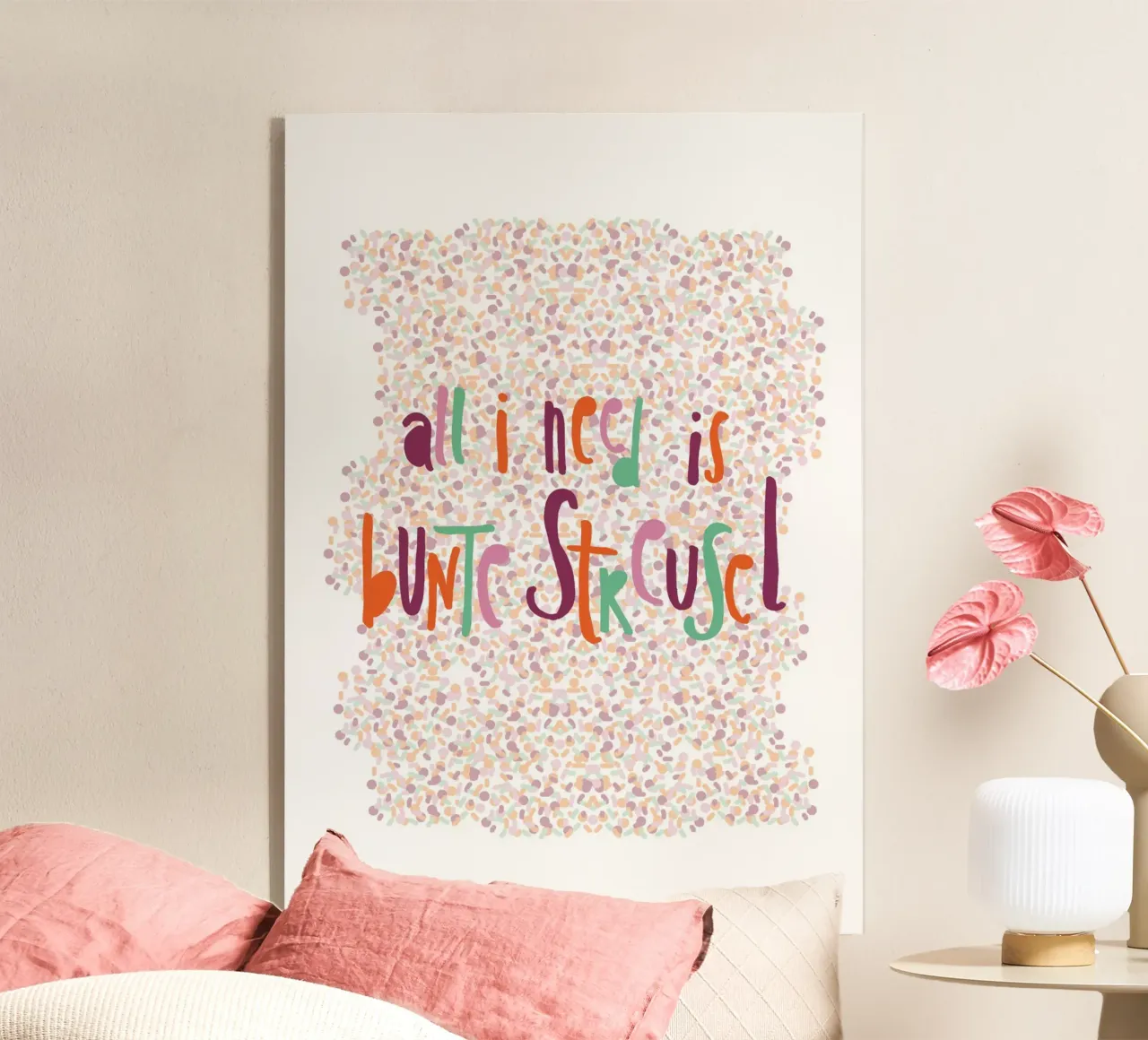All I need is bunte Streusel plexiglass da maramirage