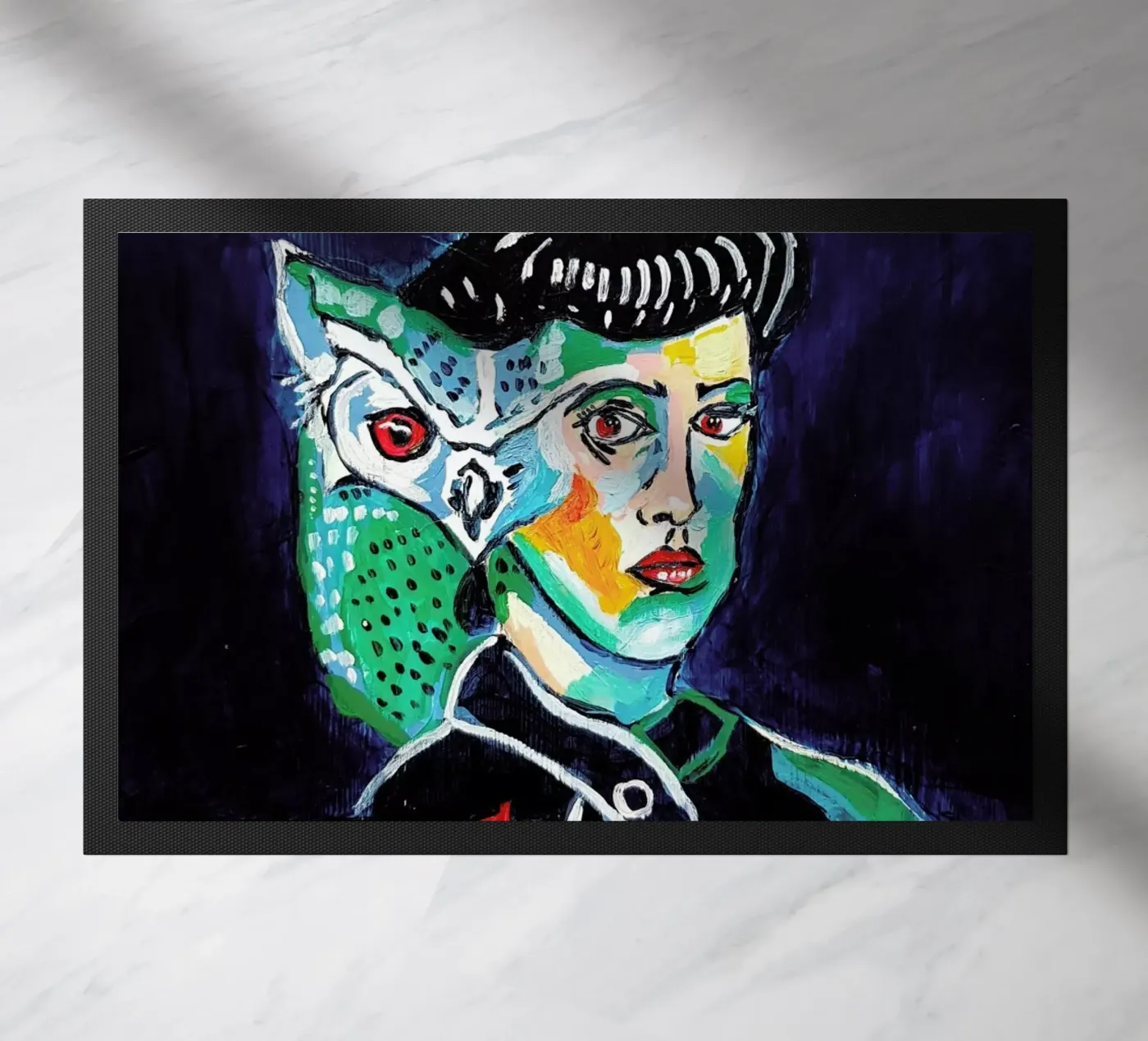 Rachel doormat by Blanca Nuñez Pozuelo