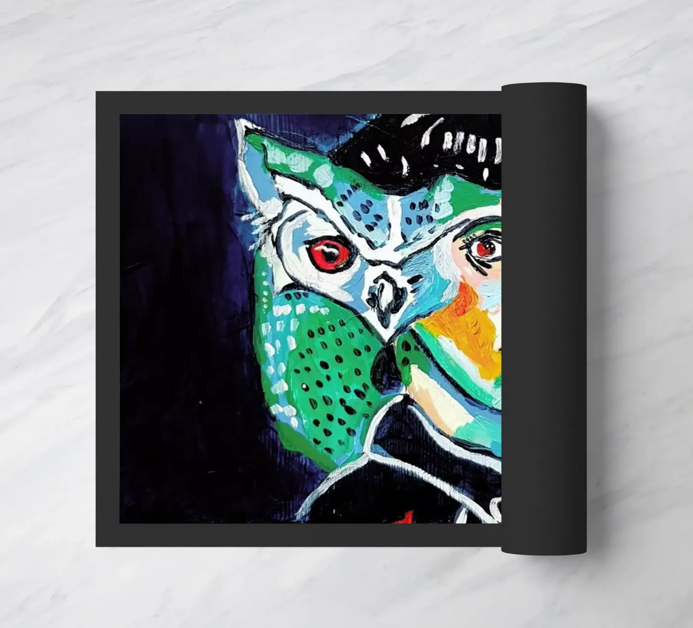 Rachel doormat by Blanca Nuñez Pozuelo