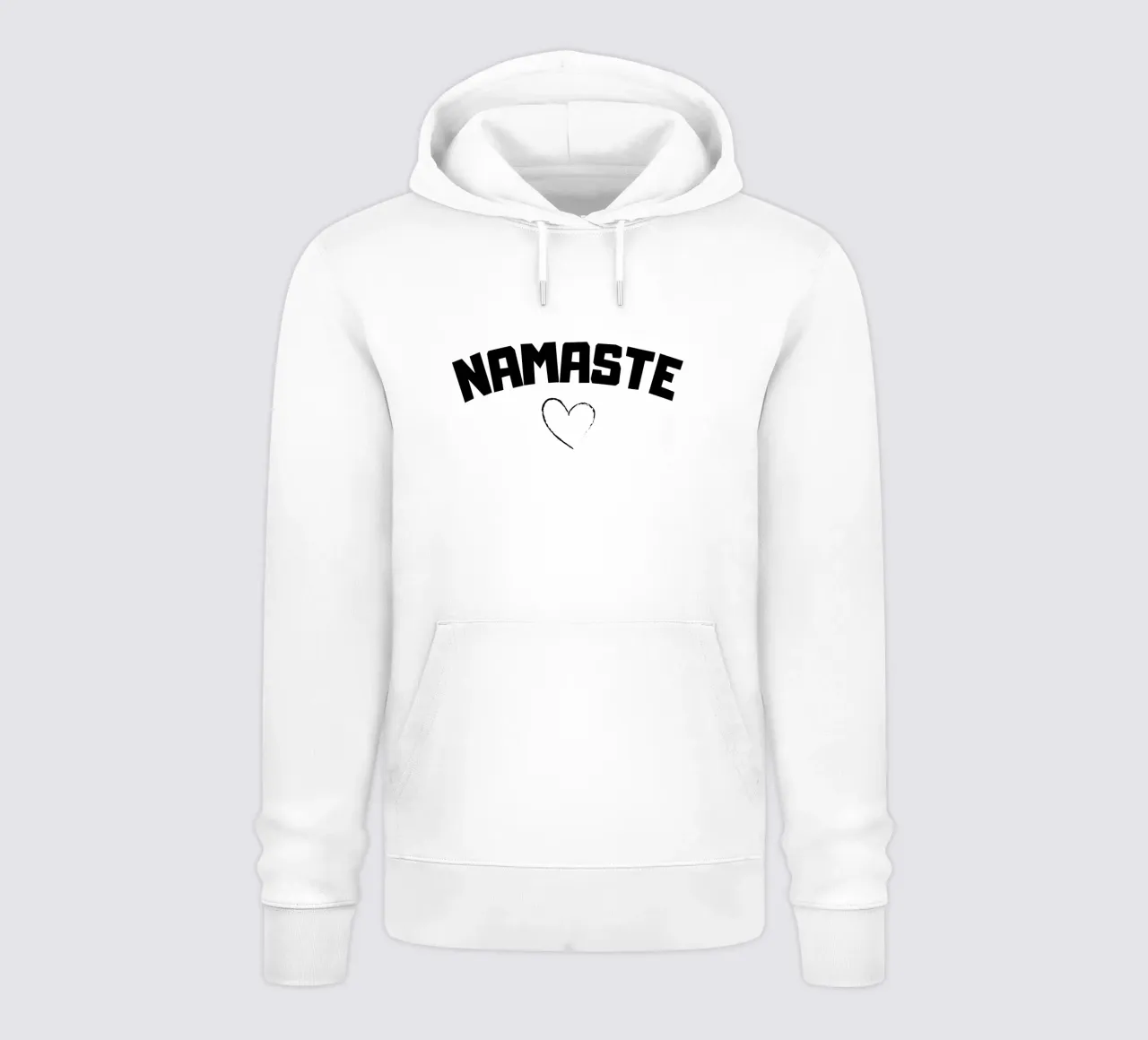 NAMASTE con cuore felpa con cappuccio da ArtDesign by KBK