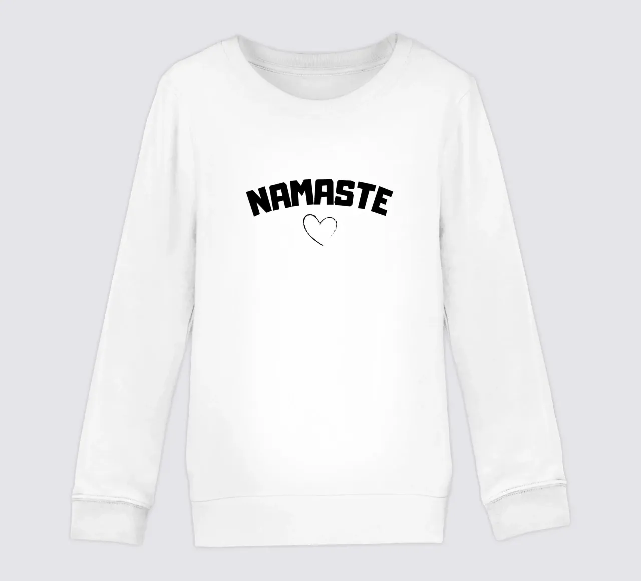 NAMASTE con cuore felpa bambino da ArtDesign by KBK