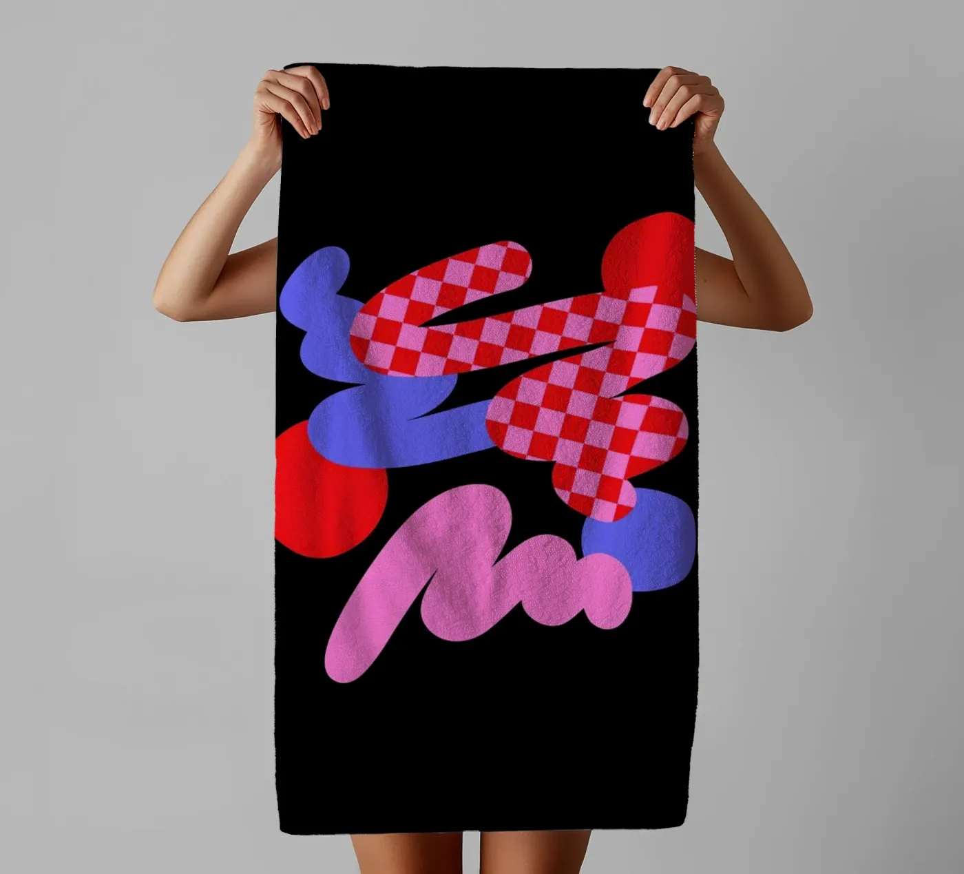 Memphis towel by La Come Di