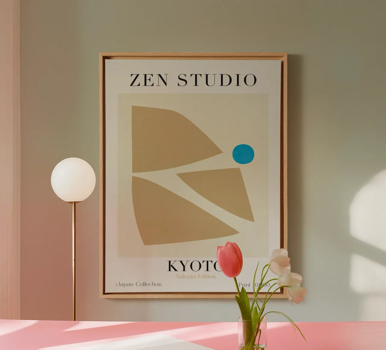 Zeen Studio No 11 tela con Cornice a cassetta da treechild