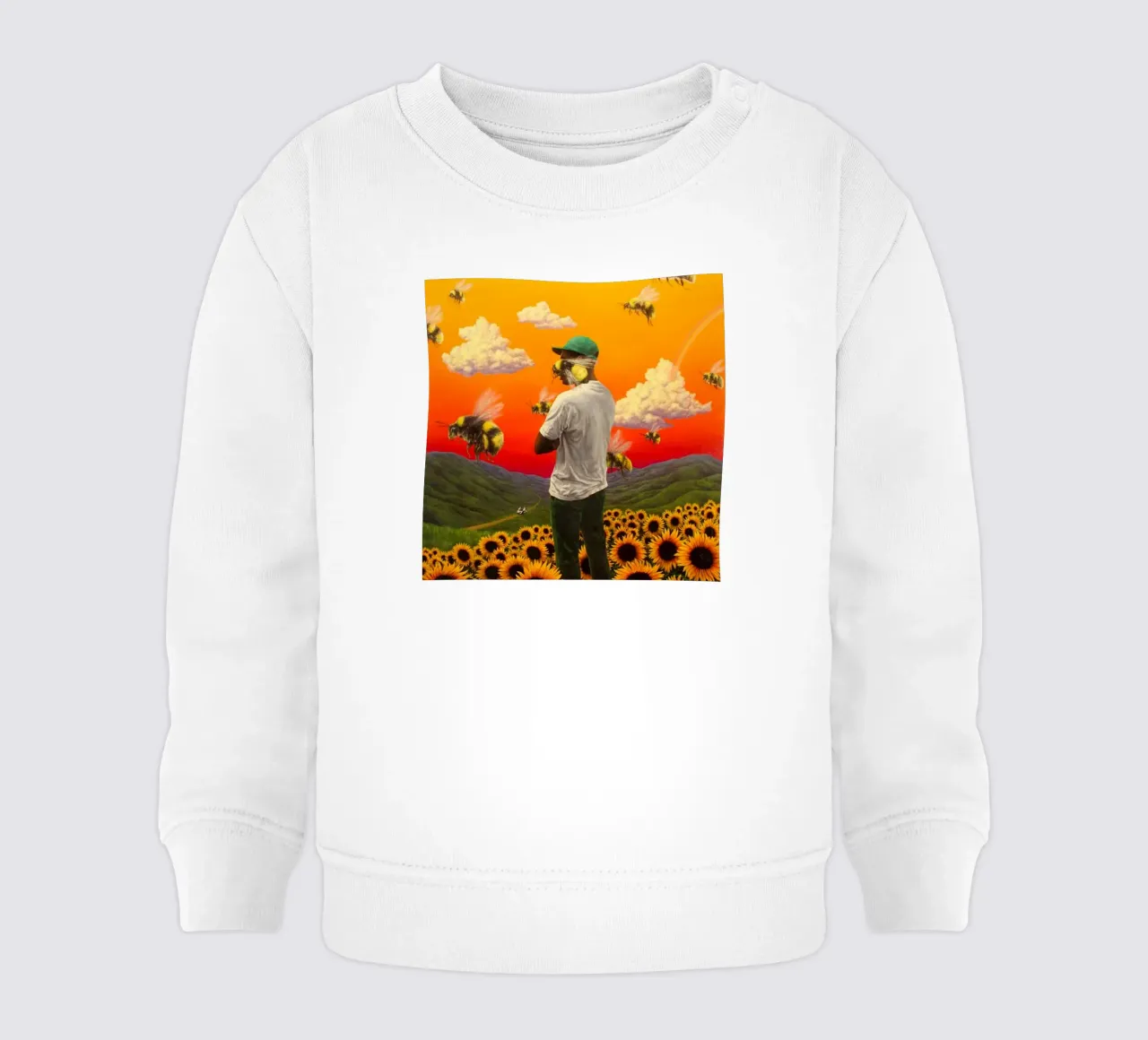 Tyler met bij baby sweatshirt van Witon name shop