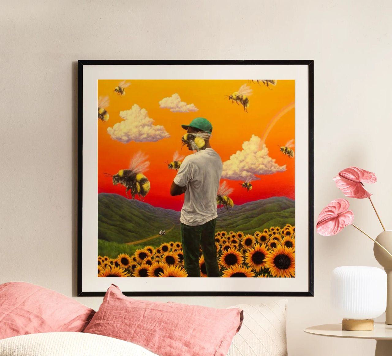 Tyler avec abeille poster de Witon name shop