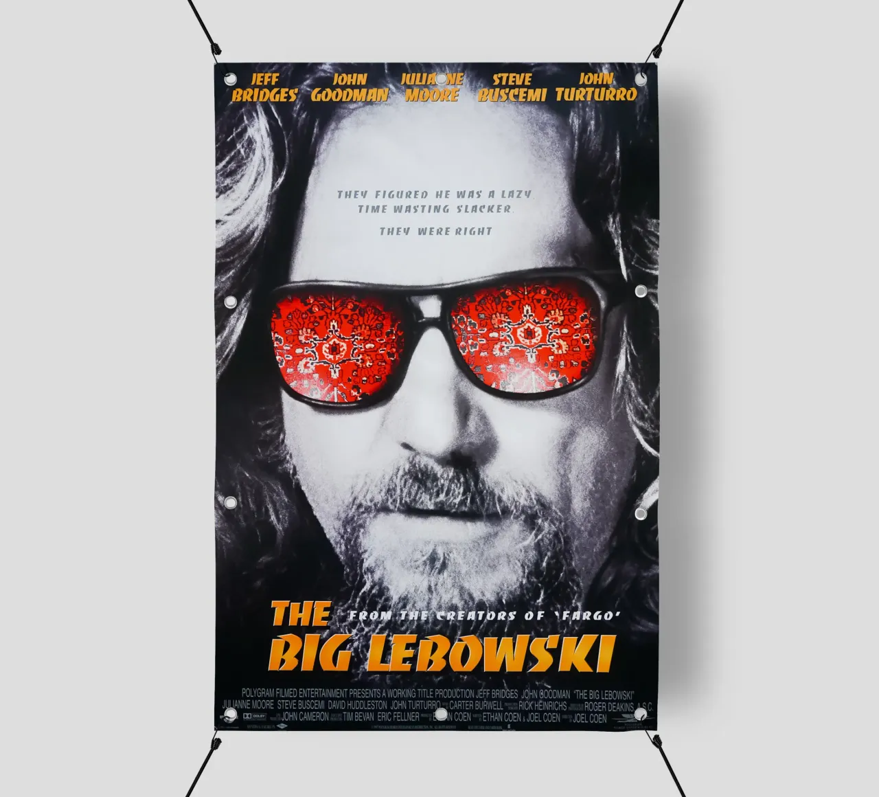 The Big Lebowski telo in pvc da Attaboy Dsgn