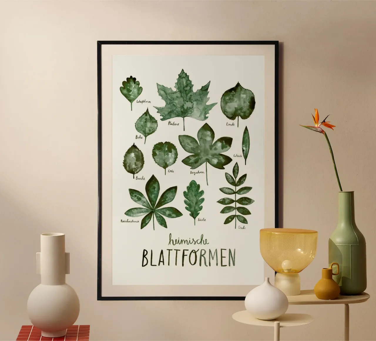 Blattformen poster da typealive