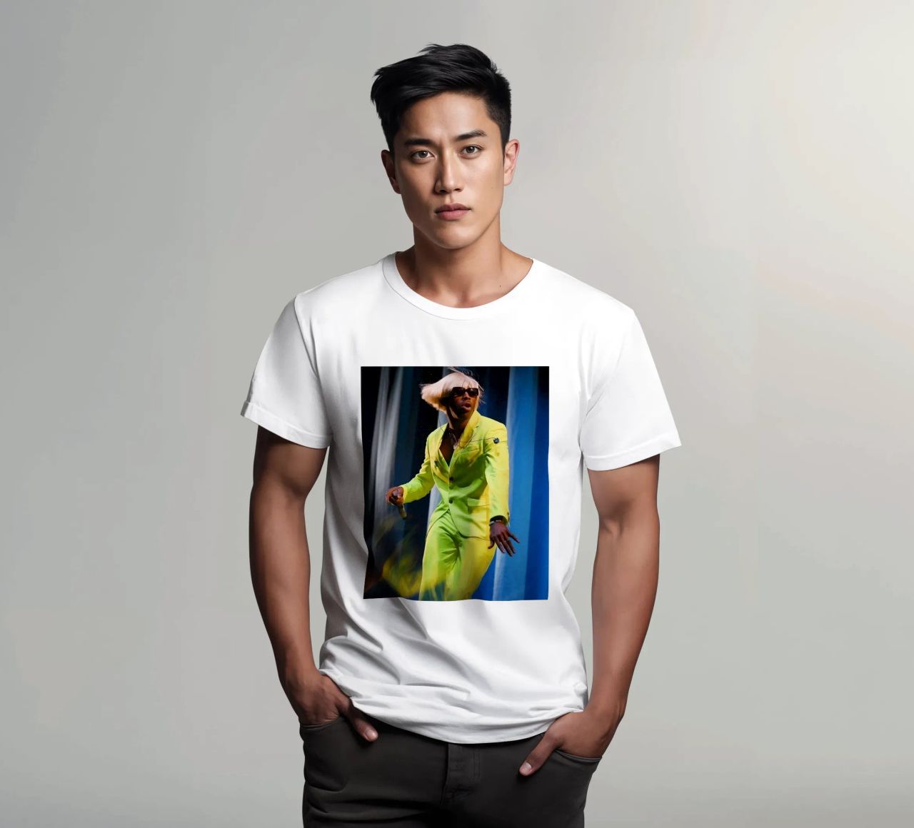 Tyler In performance t-shirt da Witon name shop