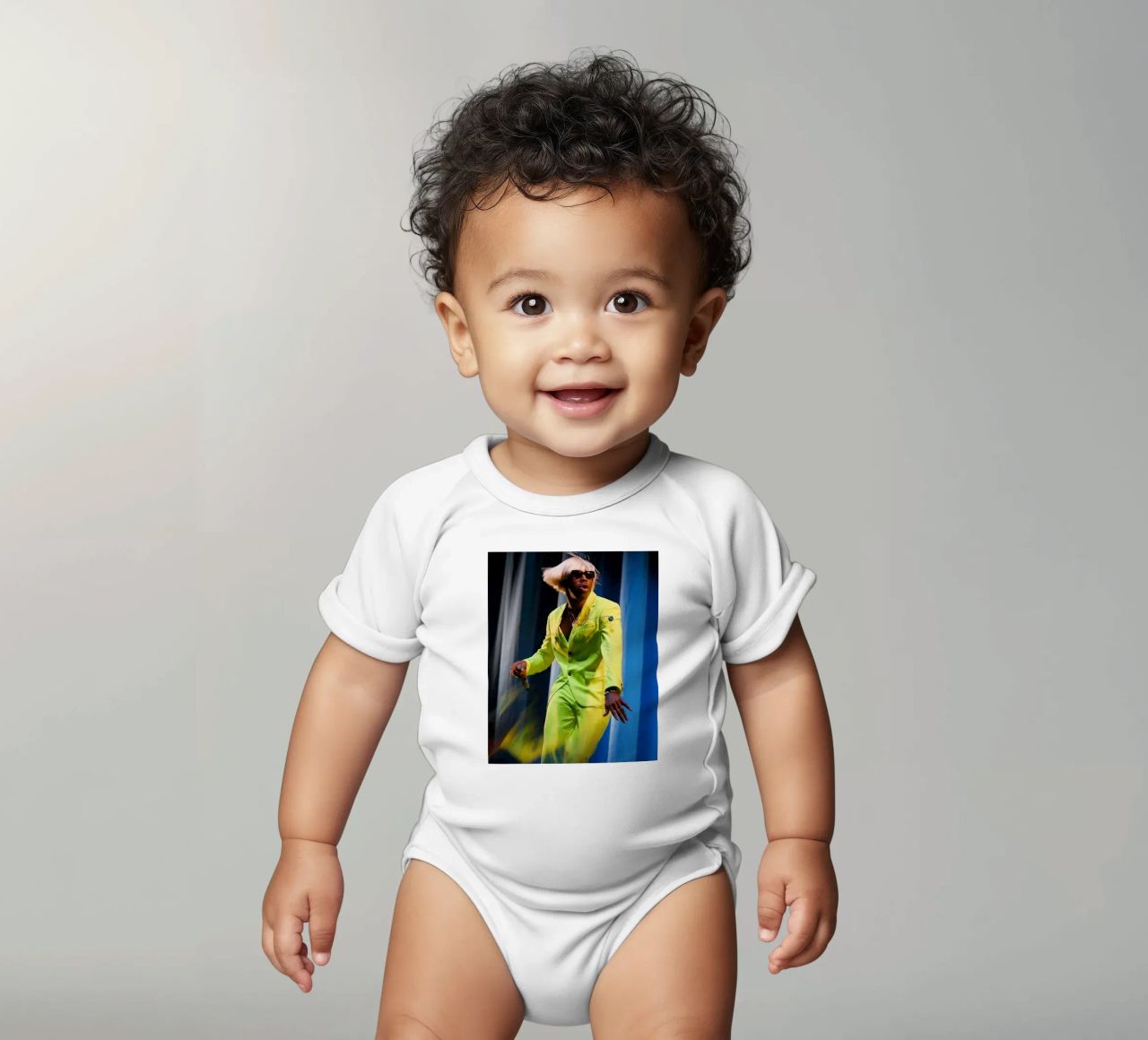 Tyler In performance body neonato maniche corte da Witon name shop