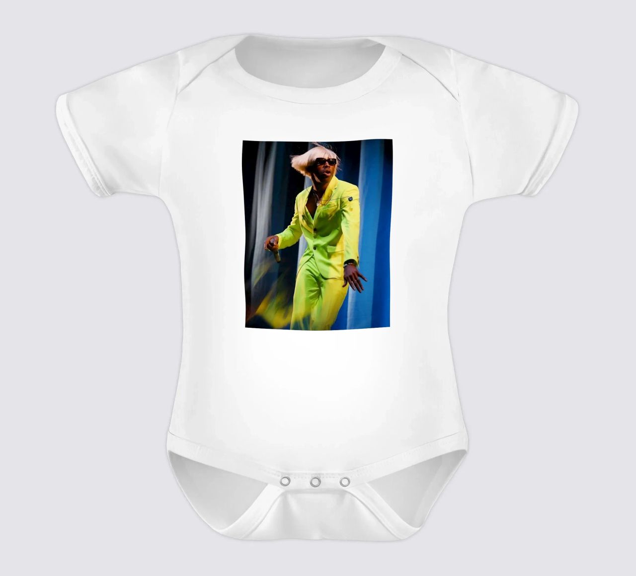 Tyler In performance body neonato maniche corte da Witon name shop