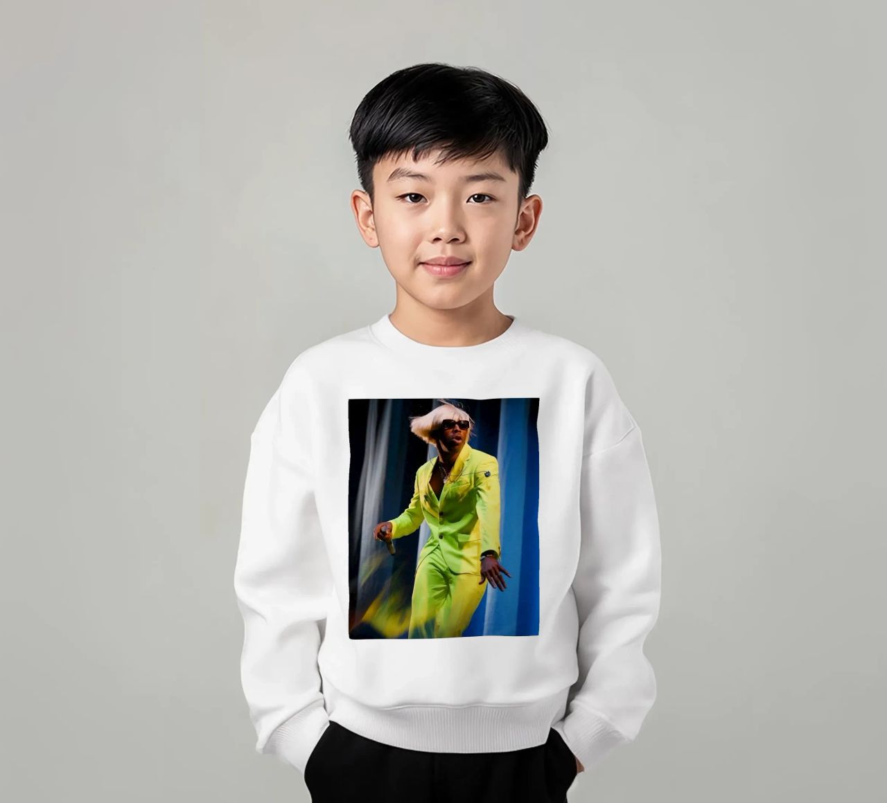 Tyler In performance felpa bambino da Witon name shop