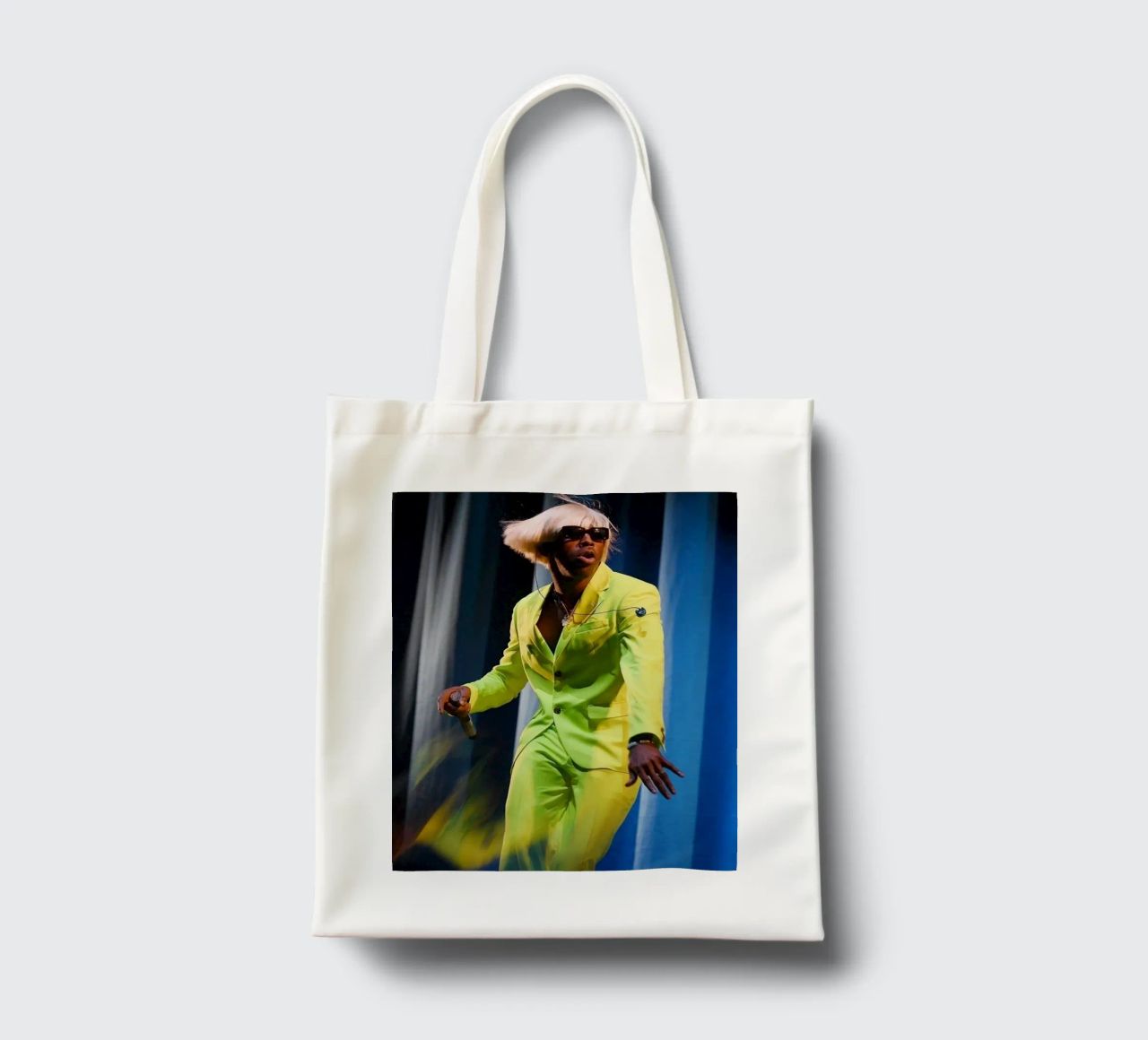Tyler In performance borsa in juta da Witon name shop