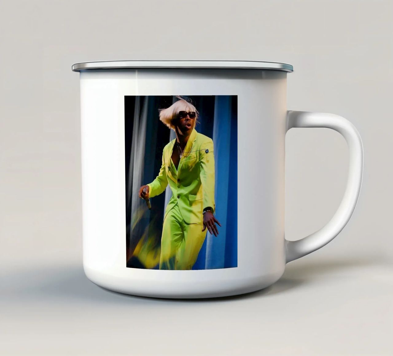 Tyler En représentation mug en émail de Witon name shop