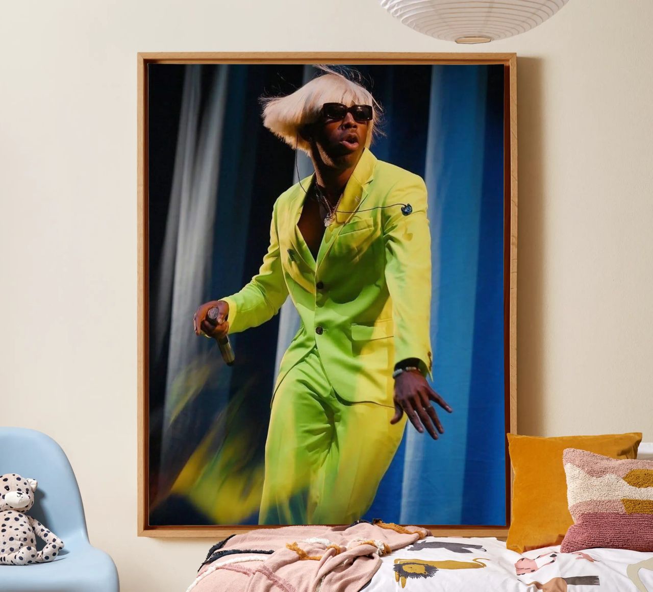 Tyler In performance tela da Witon name shop