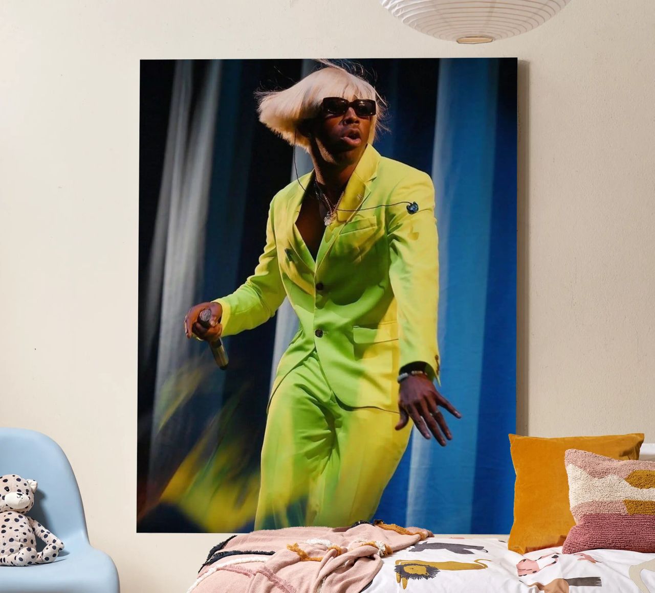 Tyler In performance tela da Witon name shop
