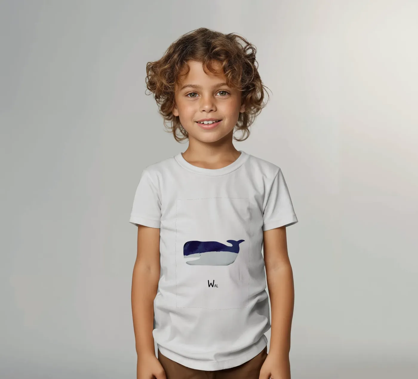 Wal t-shirt bambini da Little Flourishes