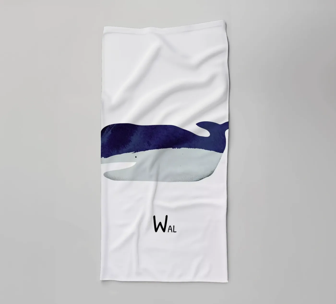 Wal towel by Little Flourishes