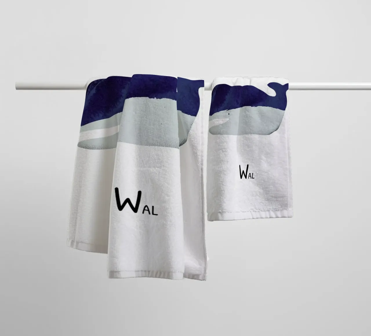 Wal asciugamano da bagno da Little Flourishes