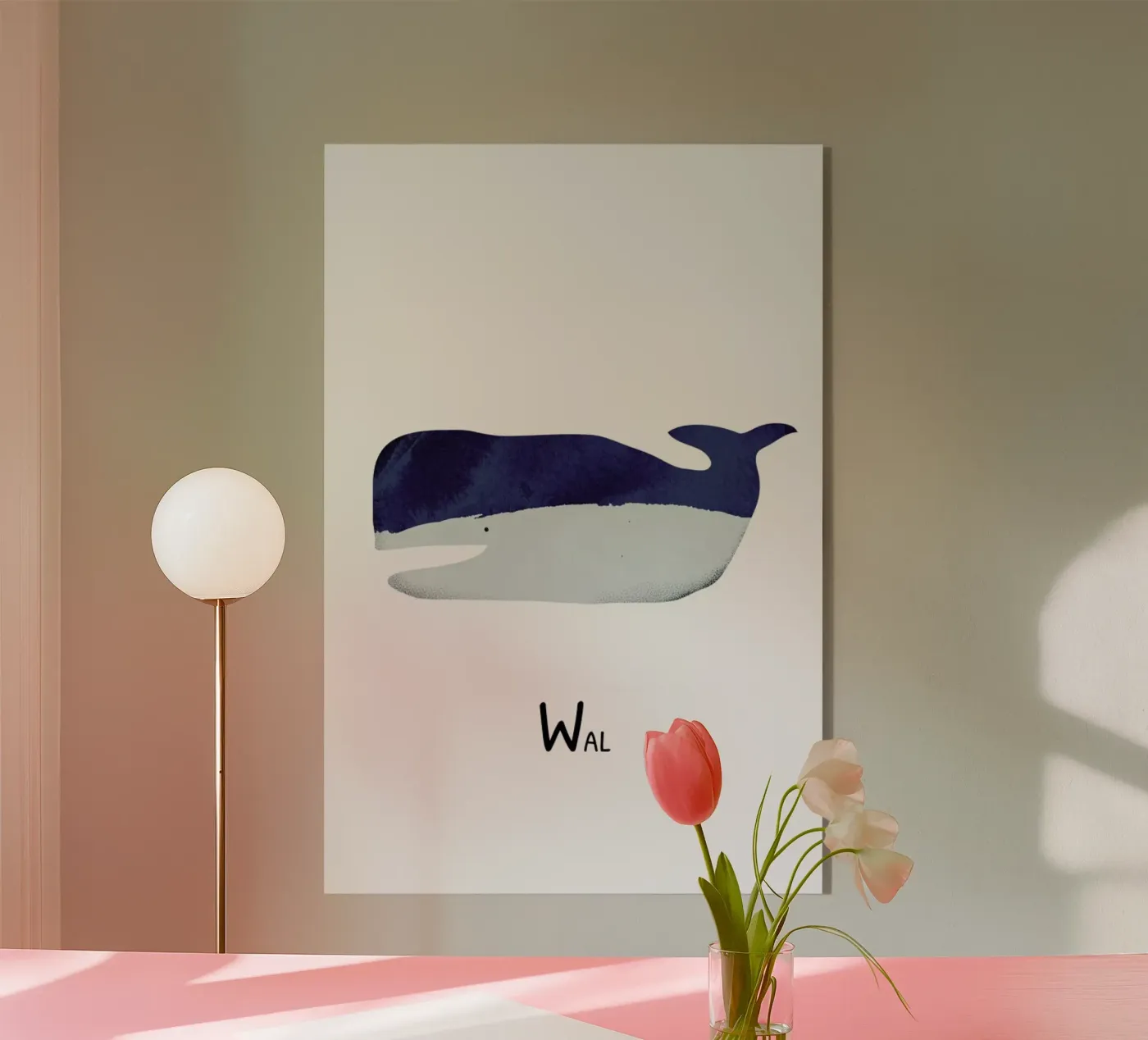 Wal plexiglas de Little Flourishes