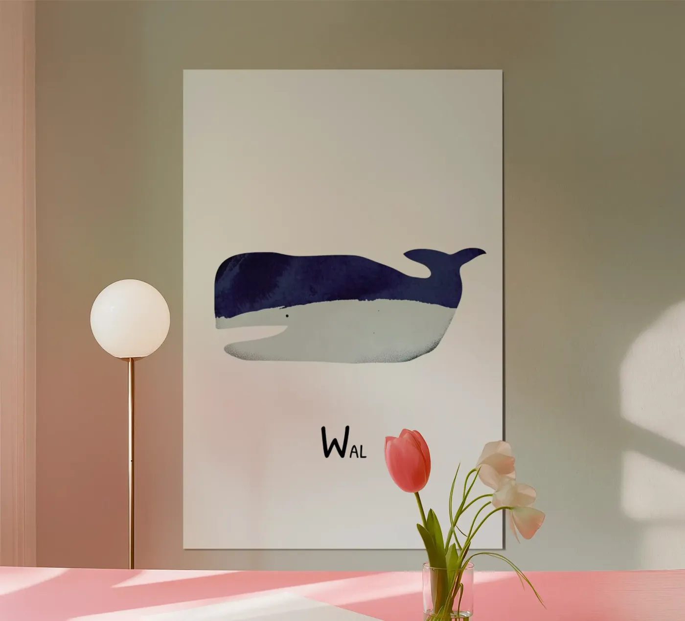 Wal poster da Little Flourishes