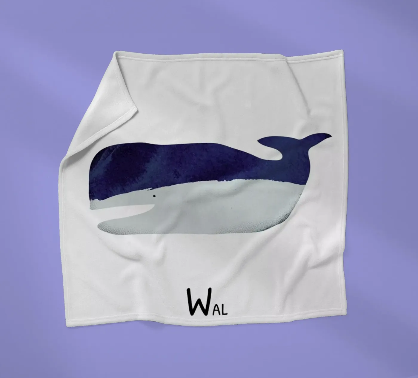 Wal fleecedeken van Little Flourishes