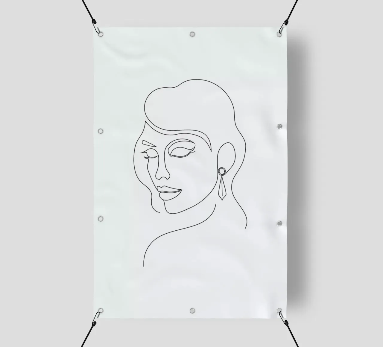 Averted Gaze telo in pvc da Pure