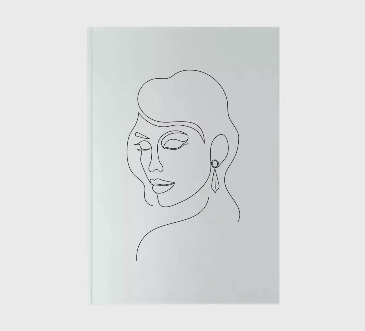 Averted Gaze notebook by Pure