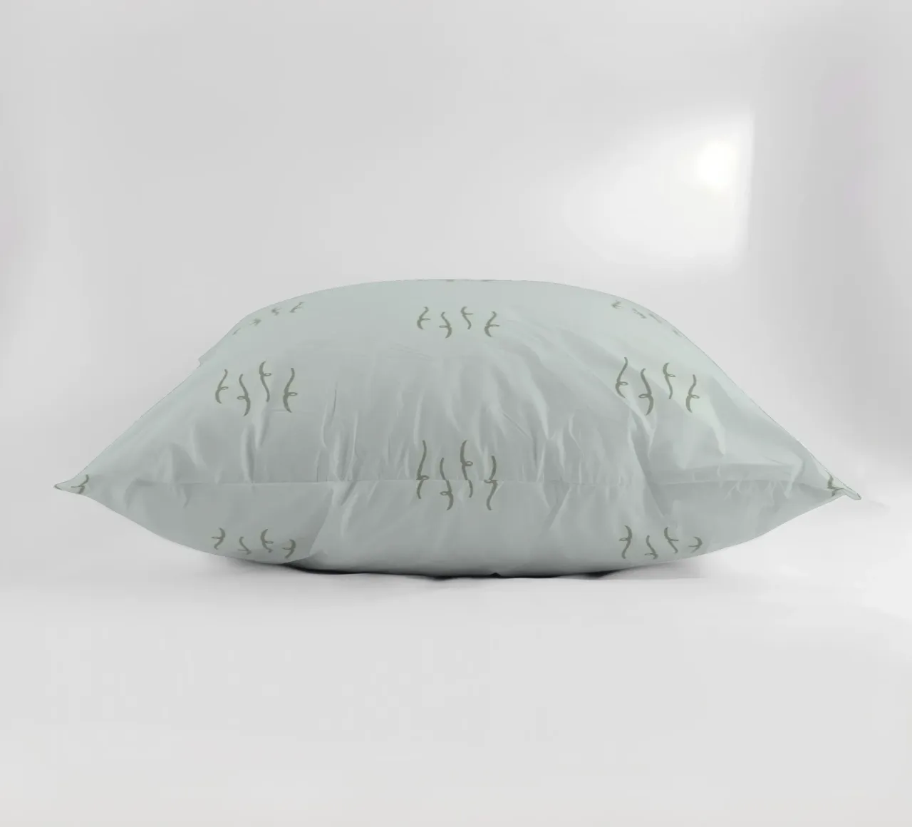Linee decorative monocromatiche cuscino da Wackapacka