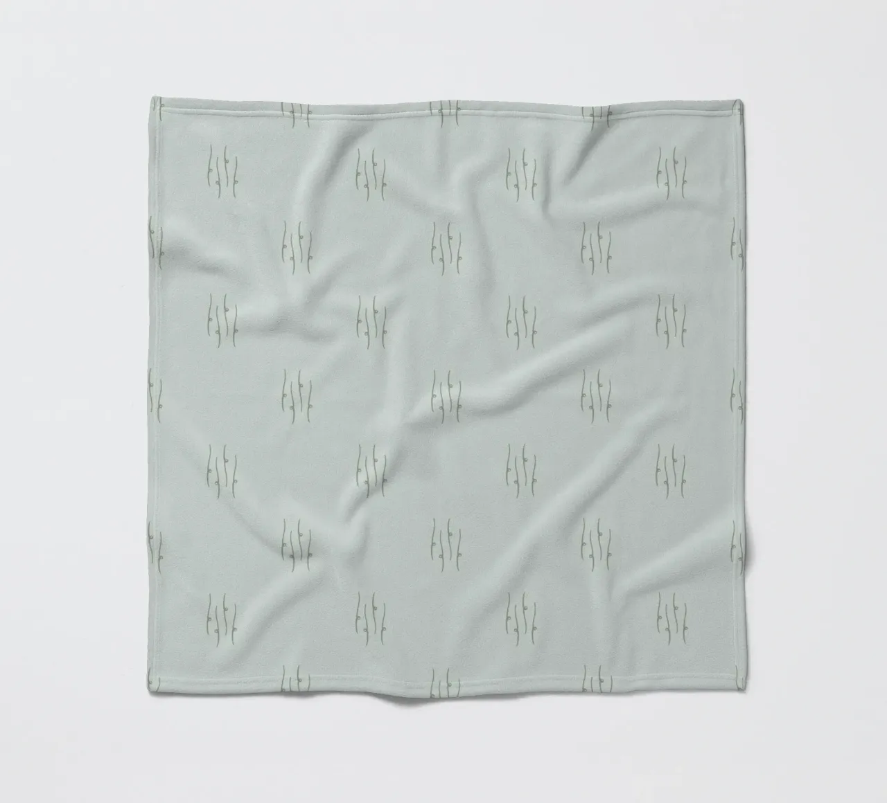 Linee decorative monocromatiche coperta in pile da Wackapacka