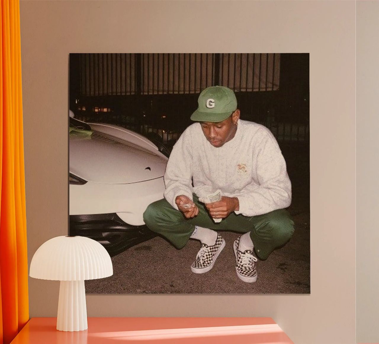 Tyler compte l'argent poster de Witon name shop