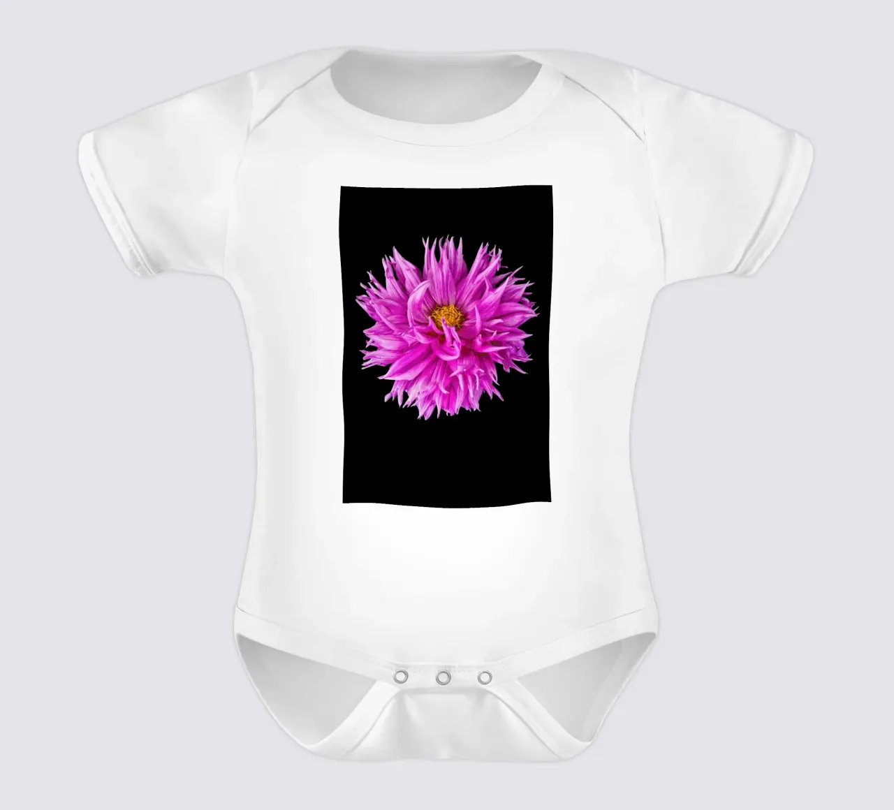 Dahlia 4 body neonato maniche corte da Curious Collections by Marielle Leenders