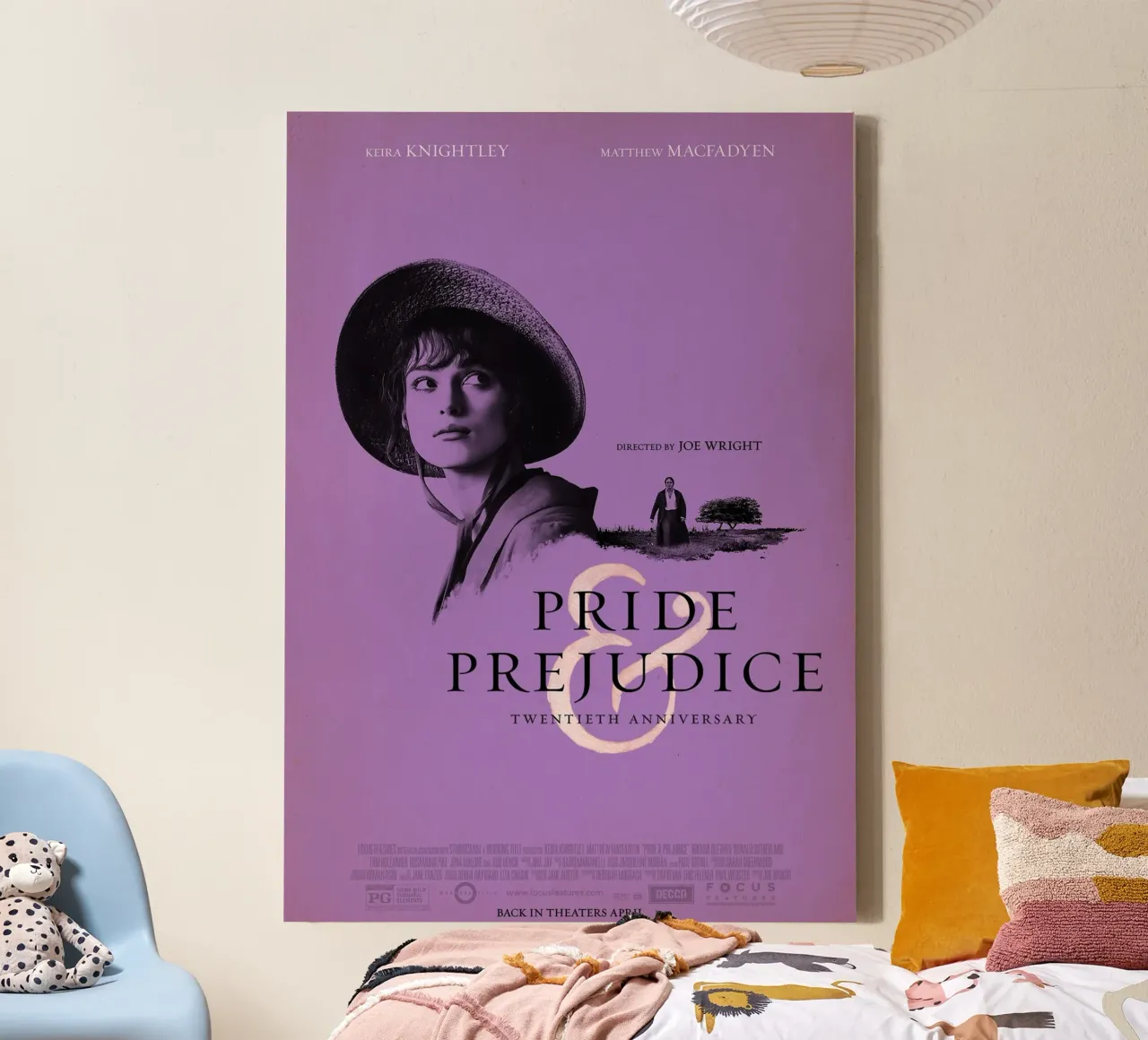 Pride and Prejudice tela con Cornice a cassetta da Attaboy Dsgn
