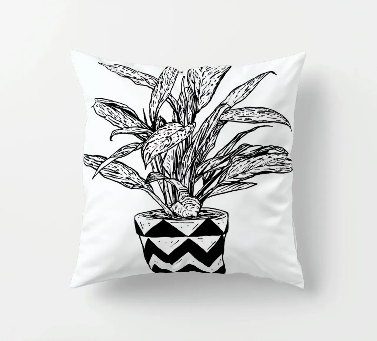 Chinese Evergreen cuscino da Nick Cocozza