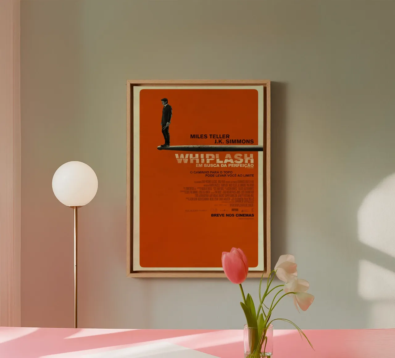 Whiplash tela con Cornice a cassetta da Attaboy Dsgn