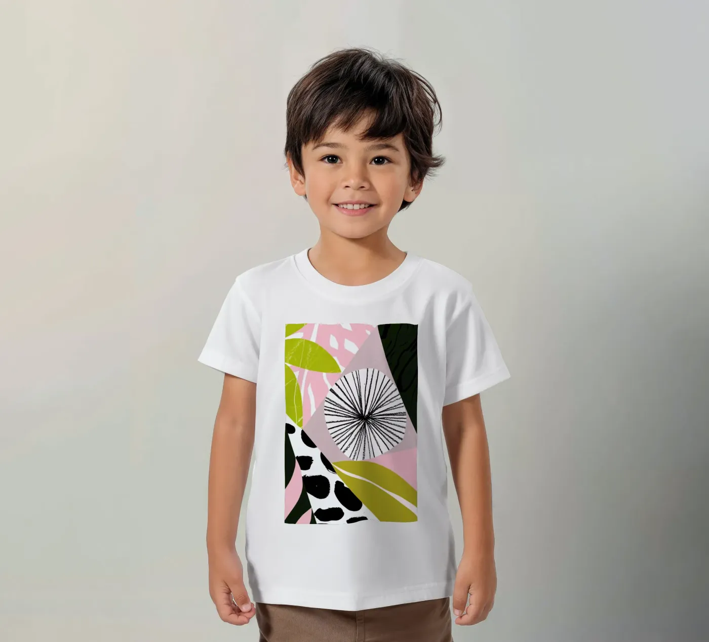 Cameroon t-shirt bambini da Tom Abbiss Smith