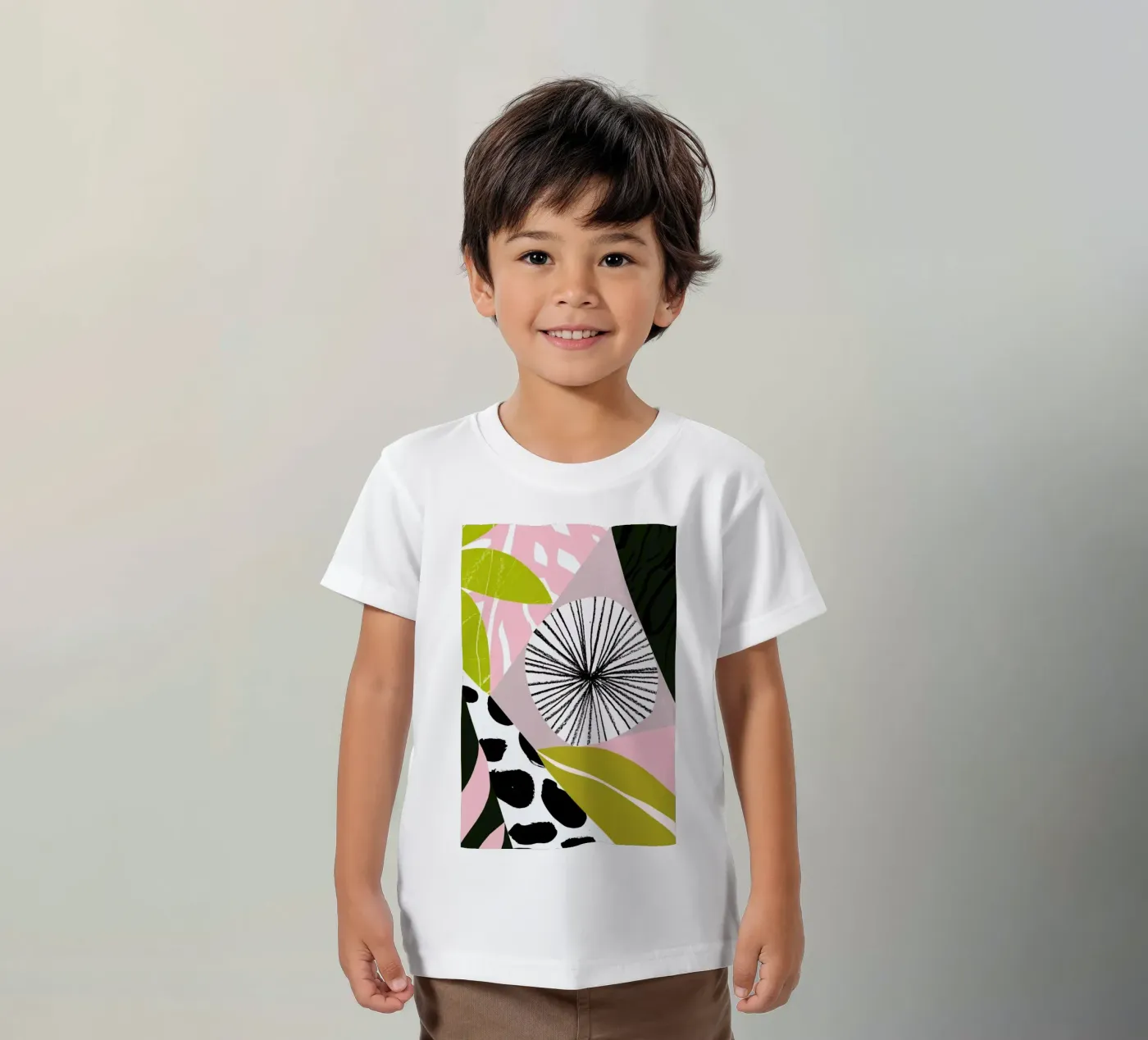 Cameroon t-shirt bambini da Tom Abbiss Smith