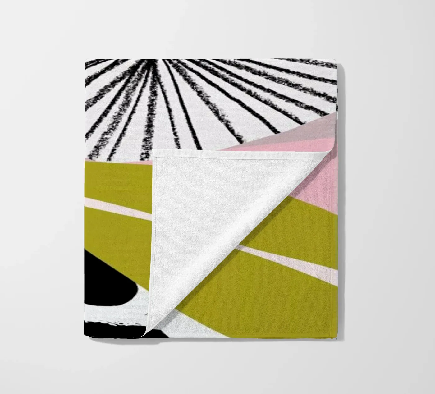 Cameroon beach towel by Tom Abbiss Smith