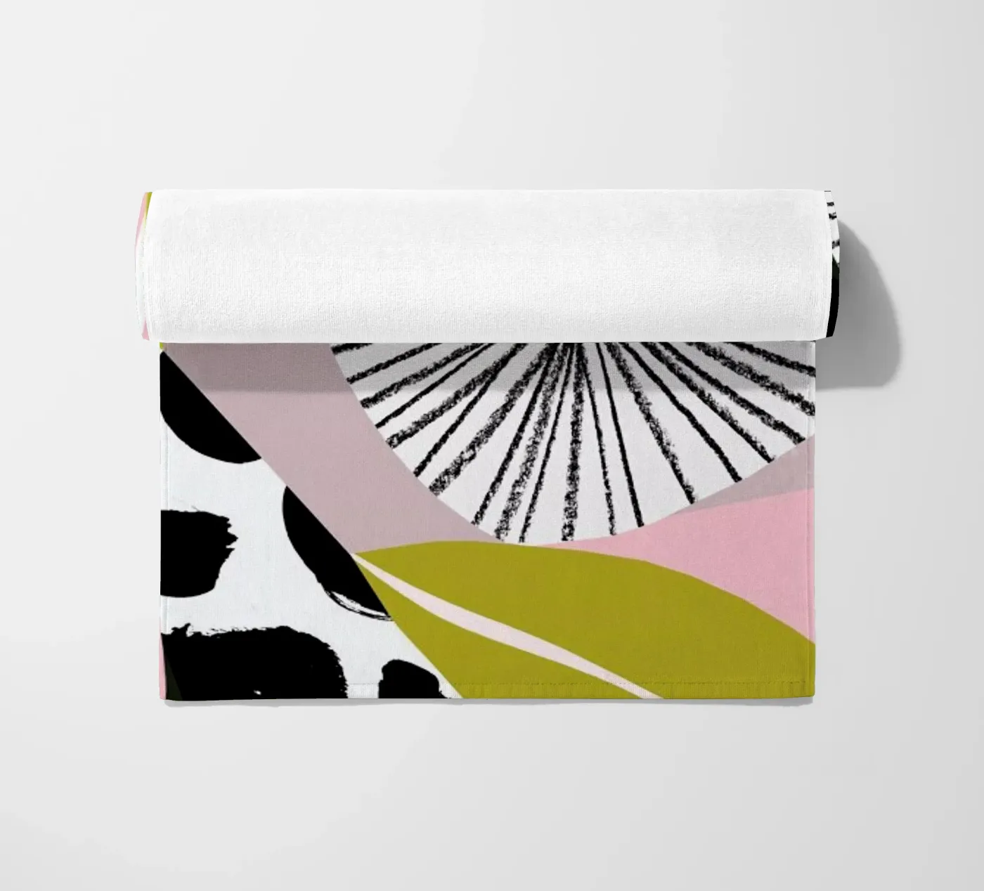 Cameroon beach towel by Tom Abbiss Smith