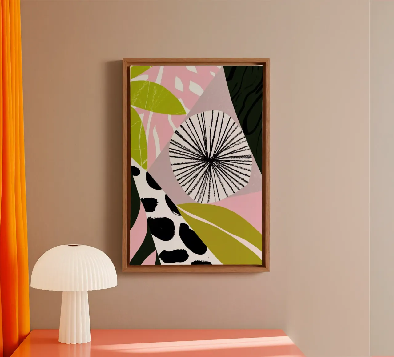 Cameroon canvas met Baklijst van Tom Abbiss Smith
